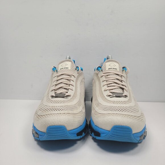 Nike Air Max 97 Milan 2012 Men's Beige & Blue Sneakers 586267-014 US Size 7 - Picture 3 of 8
